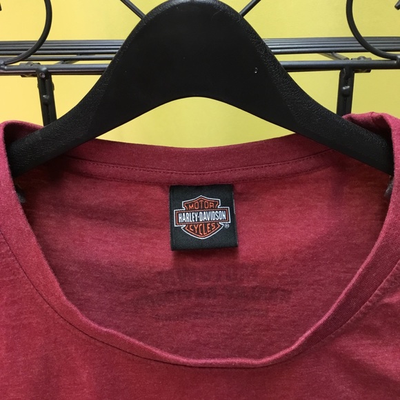 Harley Davidson Women’s T-Shirt 3X Red - Picture 4 of 6